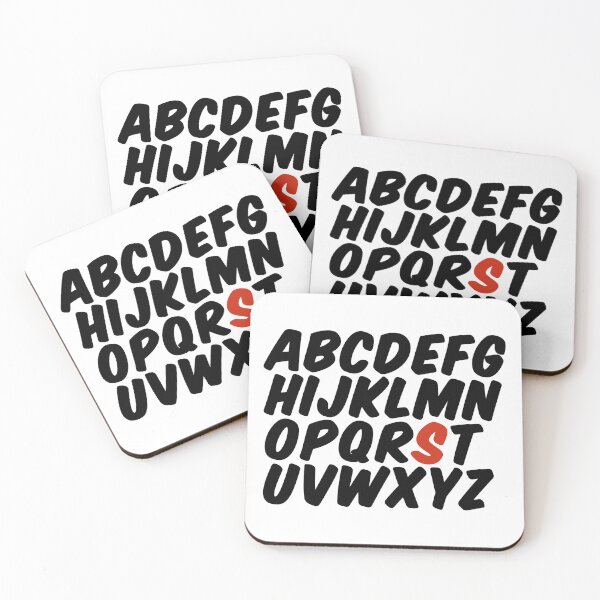 Item preview, Minimalist Alphabet – Letter S Initial Design designed and sold by hhells.
