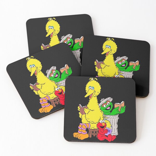 Item preview, Reading Friends - Big Bird, Elmo & Oscar the Grouch designed and sold by shopmamabite.