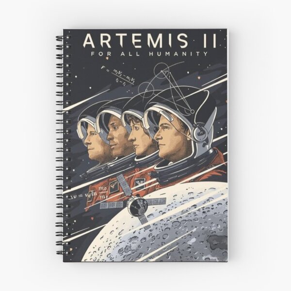 Artikelvorschau, Artemis 2 Mond entworfen und verkauft von Mayverse.
