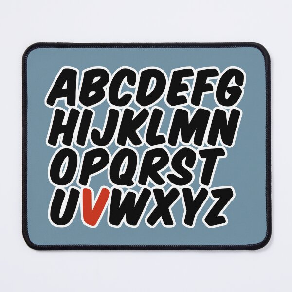 Item preview, Minimalist Alphabet – Letter V Initial Design designed and sold by hhells.