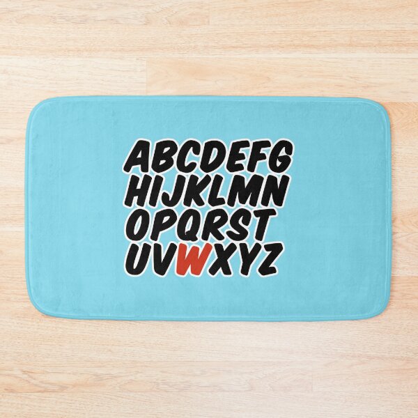 Item preview, Minimalist Alphabet – Letter W Initial Design designed and sold by hhells.
