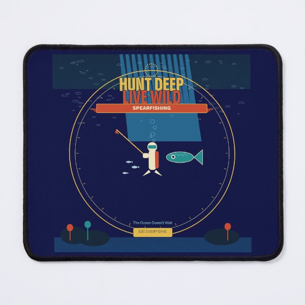 Item preview, Spearfishing Deep Ocean Hunter Diver Gift designed and sold by FlamaC.