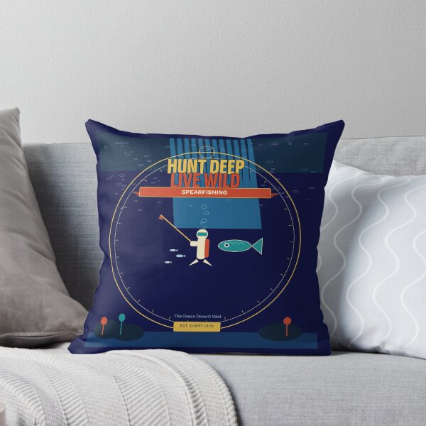 Item preview, Spearfishing Deep Ocean Hunter Diver Gift designed and sold by FlamaC.