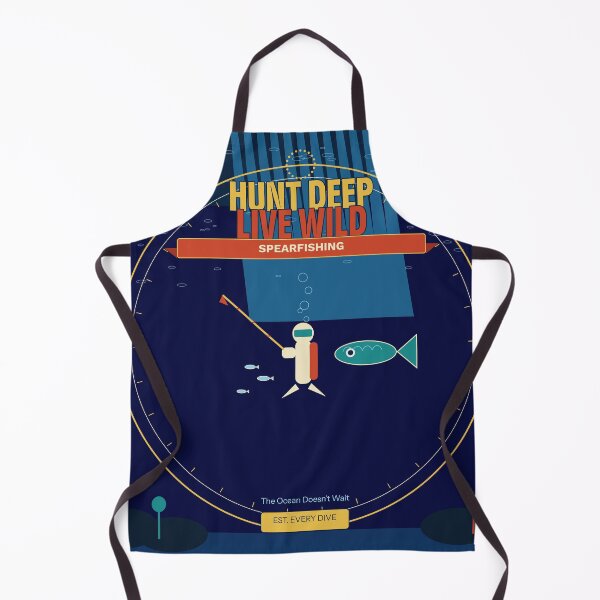 Item preview, Spearfishing Deep Ocean Hunter Diver Gift designed and sold by FlamaC.