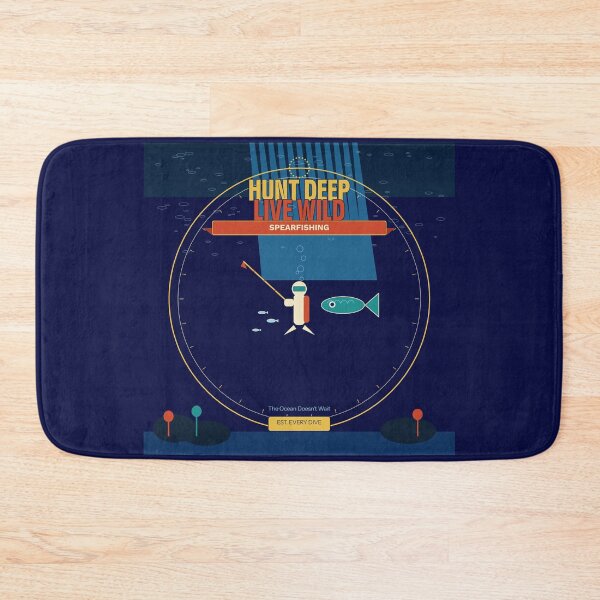 Item preview, Spearfishing Deep Ocean Hunter Diver Gift designed and sold by FlamaC.