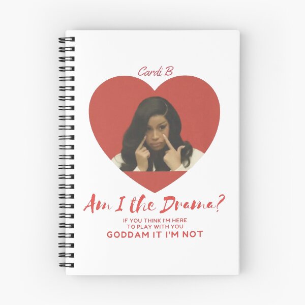 Item preview, Am I The Drama? - Funny Cardi B Meme Quote designed and sold by shopmamabite.