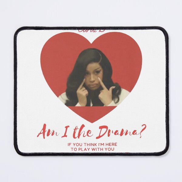 Item preview, Am I The Drama? - Funny Cardi B Meme Quote designed and sold by shopmamabite.