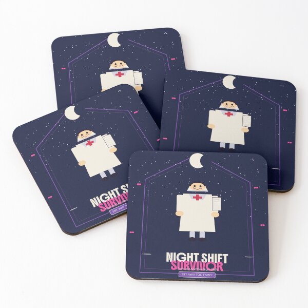 Item preview, Night Shift Nurse Survivor Funny Nurse Gift designed and sold by FlamaC.