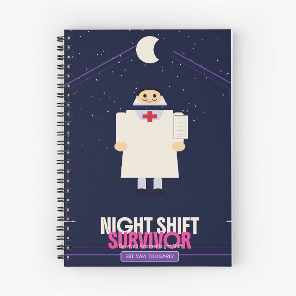 Item preview, Night Shift Nurse Survivor Funny Nurse Gift designed and sold by FlamaC.