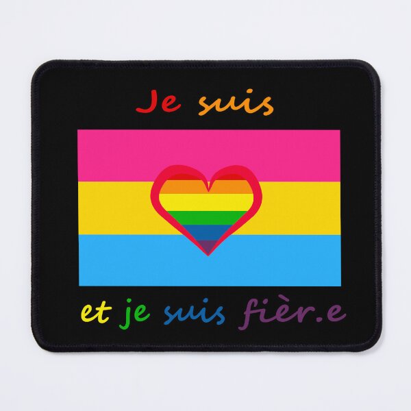 Item preview, Pansexual proud (rainbow version, french) designed and sold by MatanteVargeuse.