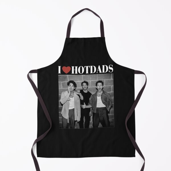 Item preview, I Love Hot Dads Jonas Brothers Vintage Style designed and sold by shopmamabite.