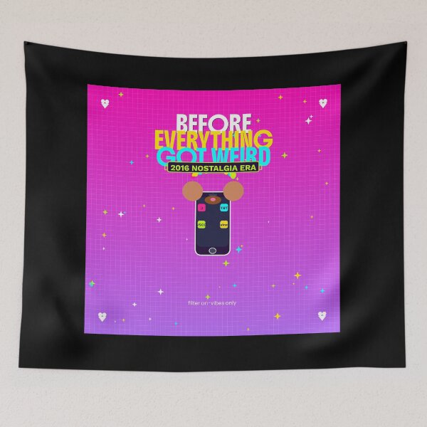 Item preview, Before Everything Got Weird 2016 Retro Nostalgia designed and sold by FlamaC.