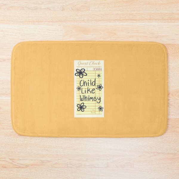 Item preview, Childlike whimsy | guest check | docket designed and sold by Sophie Louise Arts.