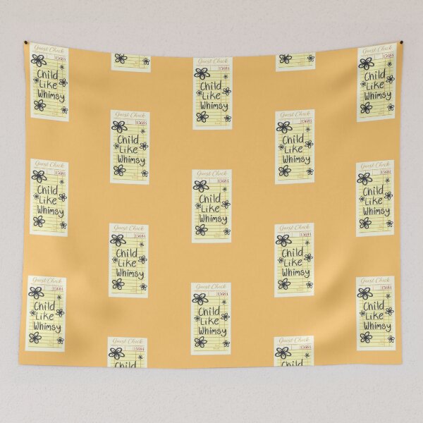 Item preview, Childlike whimsy | guest check | docket designed and sold by Sophie Louise Arts.