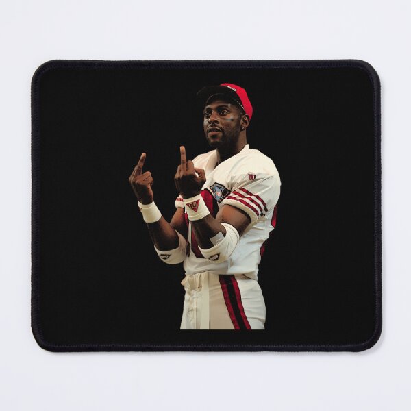 Item preview, Memem Middle Finger Jerry Rice White designed and sold by MOHMED AISSA.