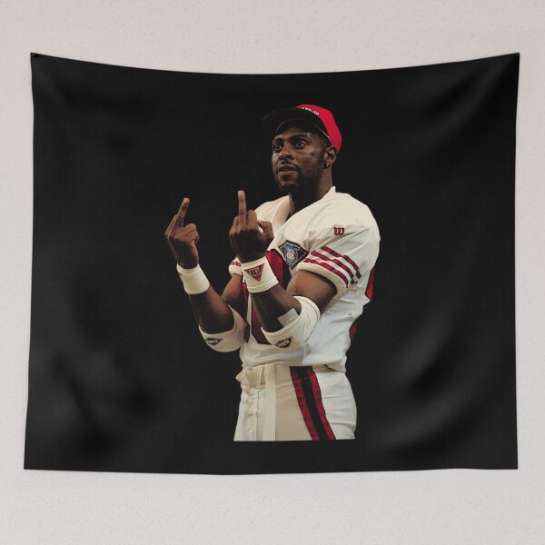 Item preview,  Memem Middle Finger Jerry Rice White  designed and sold by MOHMED AISSA1.