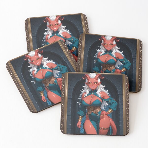 Item preview, Tiefling woman designed and sold by alaster6.
