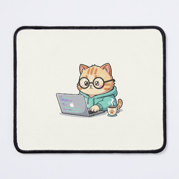 Item preview, Programmer Cat Coding designed and sold by HoopeStylee.