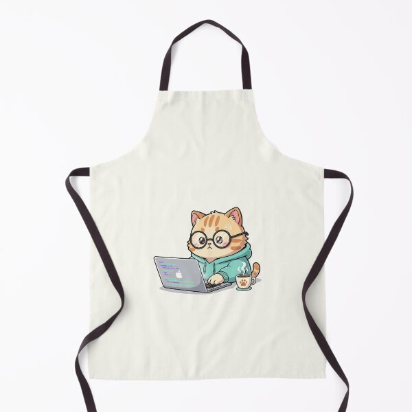 Item preview, Programmer Cat Coding designed and sold by HoopeStylee.