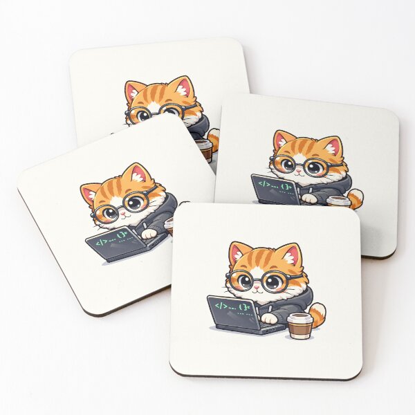 Item preview, Coding Cat Developer designed and sold by HoopeStylee.