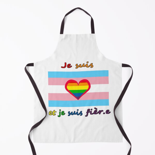 Item preview, Trans proud (rainbow version, french) designed and sold by MatanteVargeuse.