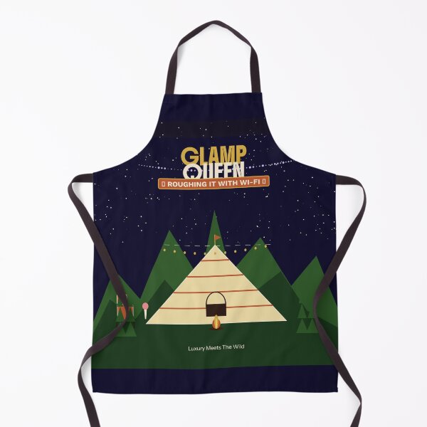 Item preview, Glamp Queen Glamping Outdoors Luxury Camping Gift designed and sold by FlamaC.