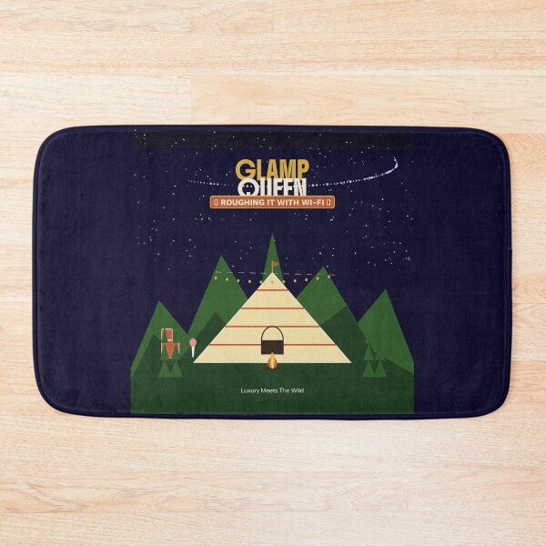 Item preview, Glamp Queen Glamping Outdoors Luxury Camping Gift designed and sold by FlamaC.