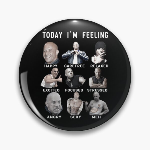 Item preview,  Vin Diesel - Funny Feelings - Dominic Toretto designed and sold by MOHMED AISSA1.