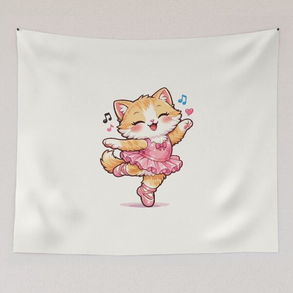 Item preview, Dancing Cat Vibes designed and sold by HoopeStylee.