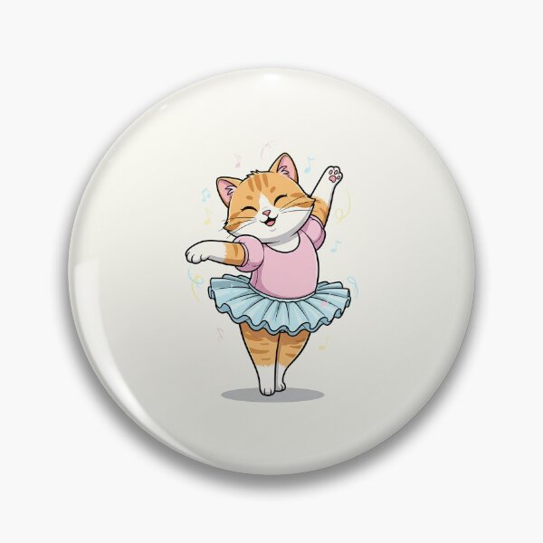 Item preview, Cute Dancer Cat designed and sold by HoopeStylee.