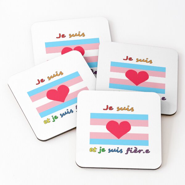 Item preview, Trans proud (French) designed and sold by MatanteVargeuse.