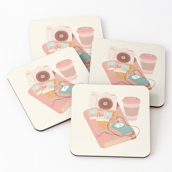 Item preview, Cozy Memories Aesthetic Camera and Coffee Journal designed and sold by Akira Design Store.