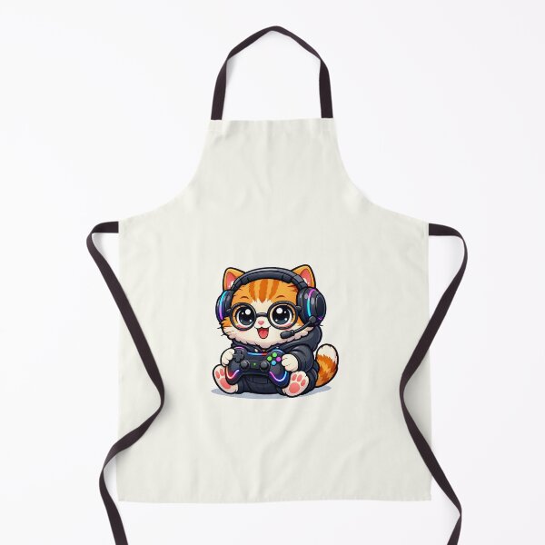 Item preview, Cute Gaming Cat designed and sold by HoopeStylee.
