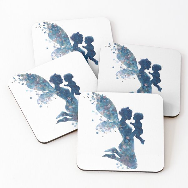 Item preview, Mother's Day Fairy Floral Silhouette Maternal Bond designed and sold by BigStar-Cart.