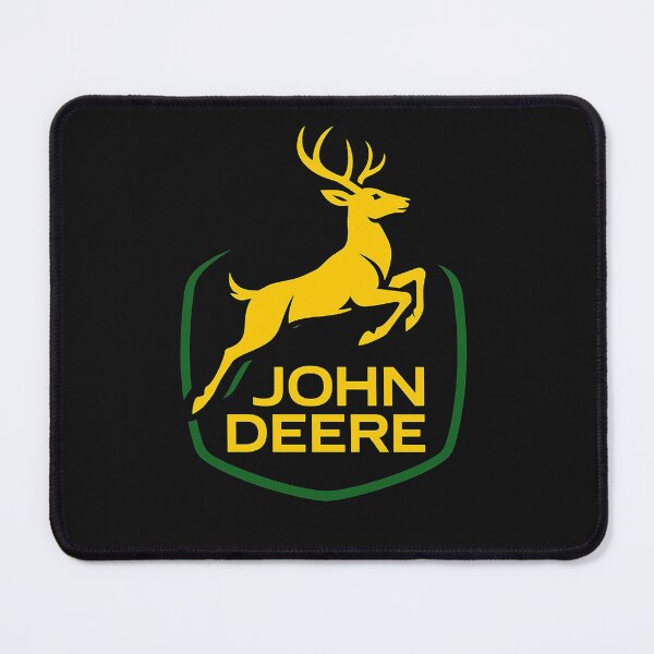 Item preview, Vintage Farming Equipment Leaping Deer Logo - Classic Green and Yellow designed and sold by shopmamabite.