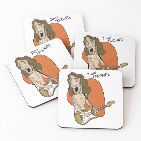Item preview, John Frusciante Guitar Legend Caricature Art designed and sold by shopmamabite.