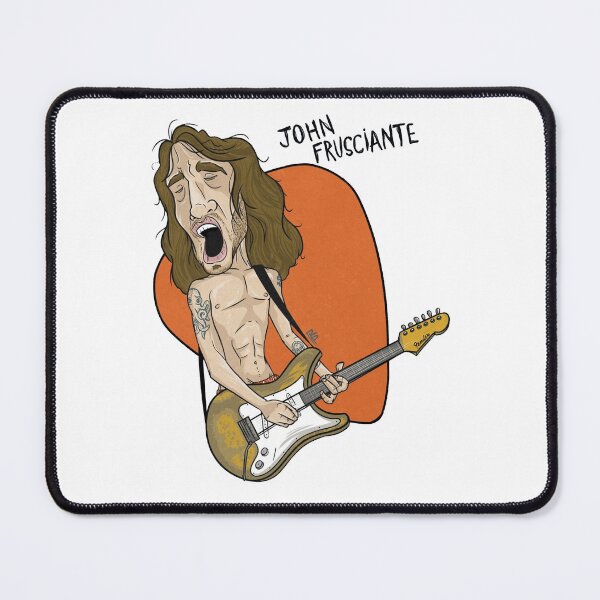 Item preview, John Frusciante Guitar Legend Caricature Art designed and sold by shopmamabite.
