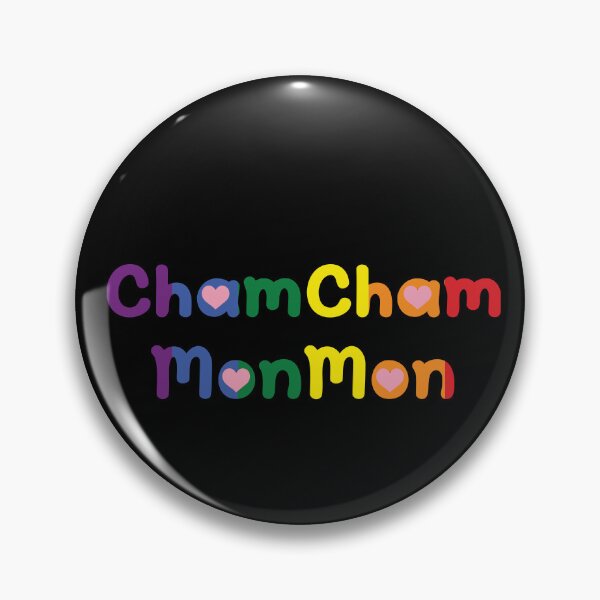 Item preview, ChamCham MonMon – Rainbow Cute Typography Design designed and sold by girlslove.