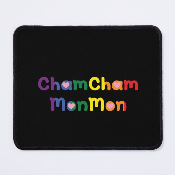 Item preview, ChamCham MonMon – Rainbow Cute Typography Design designed and sold by girlslove.