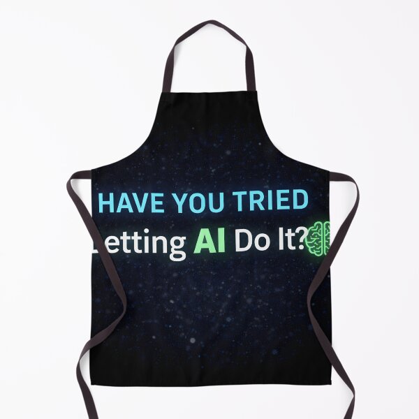 Item preview, Have You Tried Letting AI Do It T-Shirt | Funny Tech Humor designed and sold by UserErrorStudio.