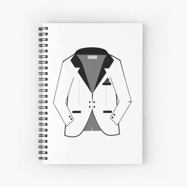 Suit Jacket Spiral Notebooks Redbubble - agent tuxedo roblox