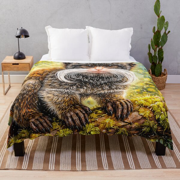Item preview, Whimsical Emperor Tamarin Portrait designed and sold by Pixel Junkies Studio.