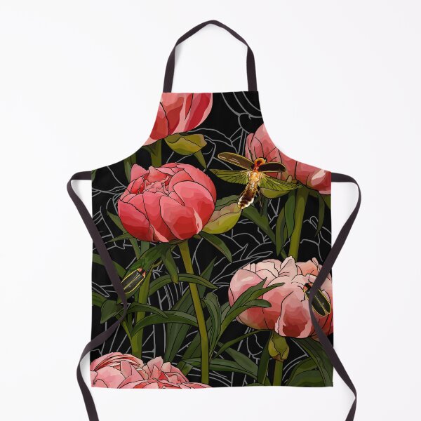 Item preview, Indiana State Flowers + Insects: Peonies + Fireflies designed and sold by Nikki Designs.