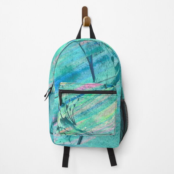 Item preview, Teal Abstract Aesthetic Wall Art – Modern Ocean-Inspired Pastel Painting for Bedroom Decor & Phone Cases designed and sold by McKay Edition.