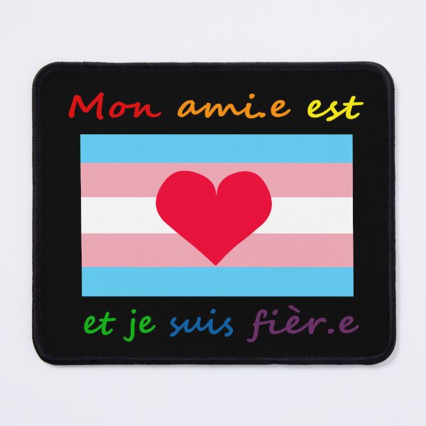 Item preview, Trans friend (French) designed and sold by MatanteVargeuse.