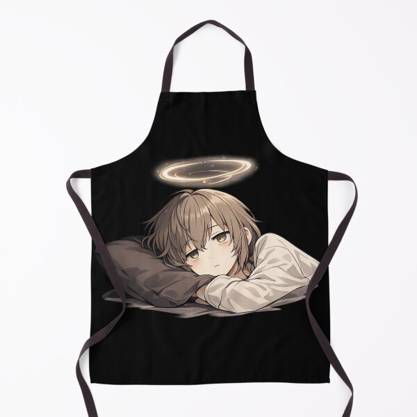 Item preview, Tired Anime Mood Sticker – Overthinking Aesthetic Sleepless Vibes designed and sold by CutePearlStudio.