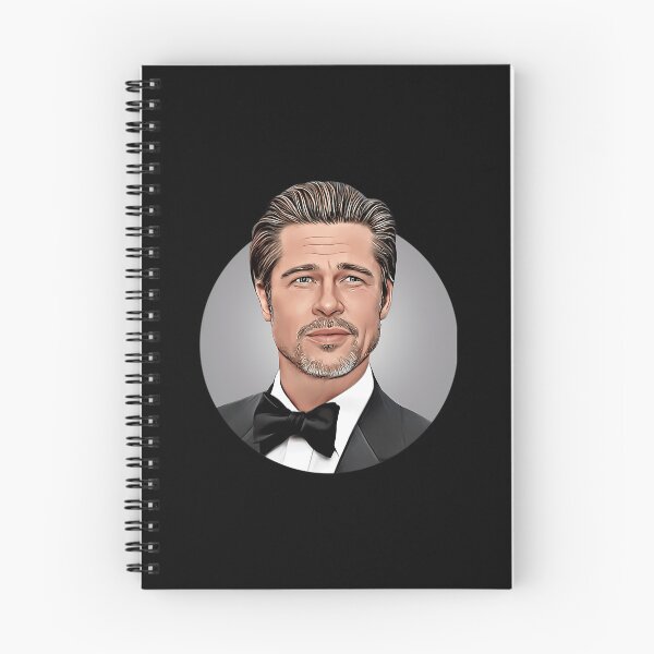 Item preview,  Brad Pitt Vector Tuxedo Portrait Illustration designed and sold by Belkacem Marouf.