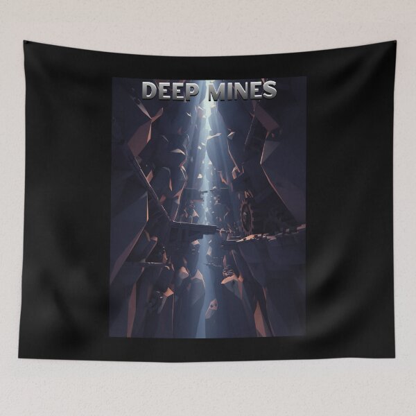 Item preview, Design of a deep and dark mine, in a minimalist style designed and sold by Gamershop22025.