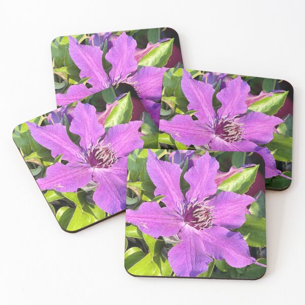 Item preview, Purple Clematis Flower designed and sold by KalmKreationz.