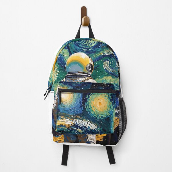Item preview, Artemis II Astronaut Van Gogh Style T-Shirt - Starry Night Space Exploration Art designed and sold by TialCorner.